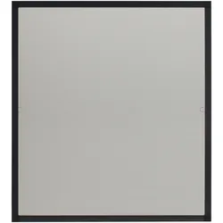 Insektenschutz-Fensterrahmen HECHT INTERNATIONAL "COMPACT", grau (rahmen: anthrazit gewebe: anthrazit), B:100cm H:120cm, Insektenschutzgitter