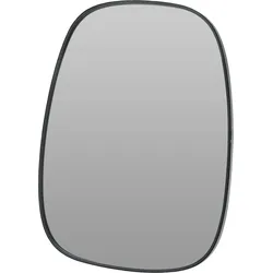 Spiegel Wandspiegel Badspiegel Garderobe Oval Schwarz 30x40cm