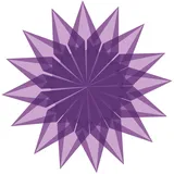 Faltblätter Transparentpapier, 14 x 14 cm, 42g/qm, 100 Blatt (Lavendel)