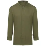 Karlowsky Kochjacke Green-Generation, aus nachhaltigem Material, 72% GRS Certified Recycled Polyester / 28% Conventional Cotton moosgrün Größe 60