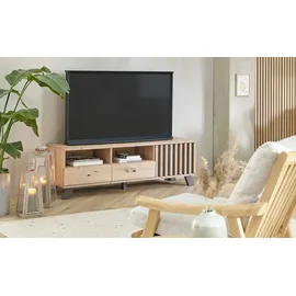 Soho Relaxsessel Podium Flachgewebe 68 x 78 x 81 cm Beige