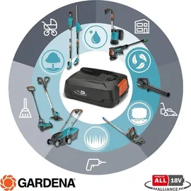 Gardena Starterset P4A 18V/72 Li-Ion 4,0 Ah + AL 1830 CV