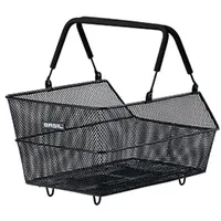 Basil B.V. Unisex – Erwachsene Cento S MIK Hinterradkorb, Schwarz, 35
