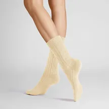 Hudson Basicsocken Winter Plait 1-Paar Braun 35-38