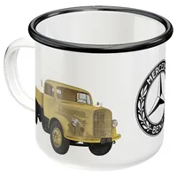 Nostalgic-Art Retro Emaille-Tasse, 360 ml, Daimler Truck – Models