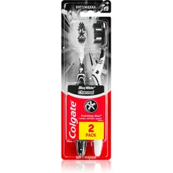 Colgate Max White Charcoal Zahnbürste weich 2 St.