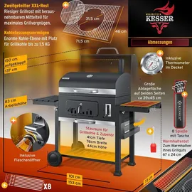 Kesser Holzkohlegrill 26068