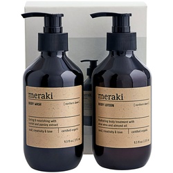 Meraki - Geschenk-Box Body Care, Nothern Dawn Duschgel & Bodylotion, 275 ml (2er-Set)