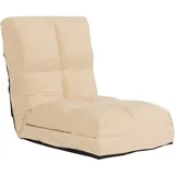 MCW Schlafsessel MCW-N45 Samt 0 x 0 x 0 cm Beige mit Schlaffunktion
