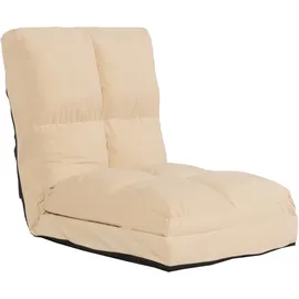 MCW Schlafsessel MCW-N45 Samt 0 x 0 x 0 cm Beige mit Schlaffunktion