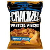 Crackzel Cheddar Cheese Pretzel Chips 85g