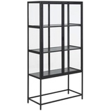 VCM Xxxl Vitrine Schwarz,