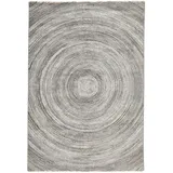 Novel Webteppich, Grau, Beige, Textil, Kreise, rechteckig, 160x230 cm, ISO 9001, Bsci, Oeko-Tex® Standard 100, Made in Turkey, für Fußbodenheizung geeignet, in verschiedenen Größen erhältlich, pflegeleicht, leicht zusammenrollbar, Teppiche & Böden, Teppiche, Webteppiche