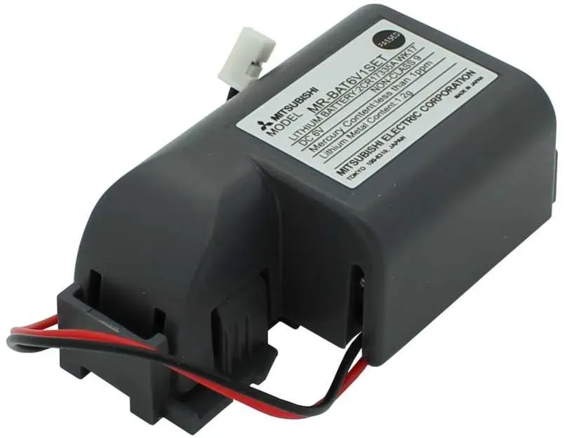 Original Speicherbatterie 6V Mitsubishi 2CR17335A WK17, MR-BAT6V1SET 1800 mAh LiMnO2