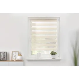 Lichtblick Duo Rollo / Doppelrollo Klemmfix 45 x 150 cm natur