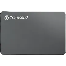 Transcend StoreJet 25C3N 2 TB USB 3.1 grau-metallic