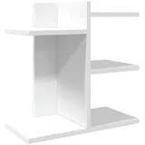 vidaXL Schreibtisch-Organizer Weiß 42x21,5x42 cm 2 St.