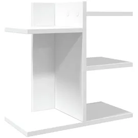 vidaXL Schreibtisch-Organizer Weiß 42x21,5x42 cm 2 St.