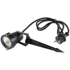 ChiliTec Außenleuchte Aluminium 5W 430lm inkl. Erdspieß schwarz