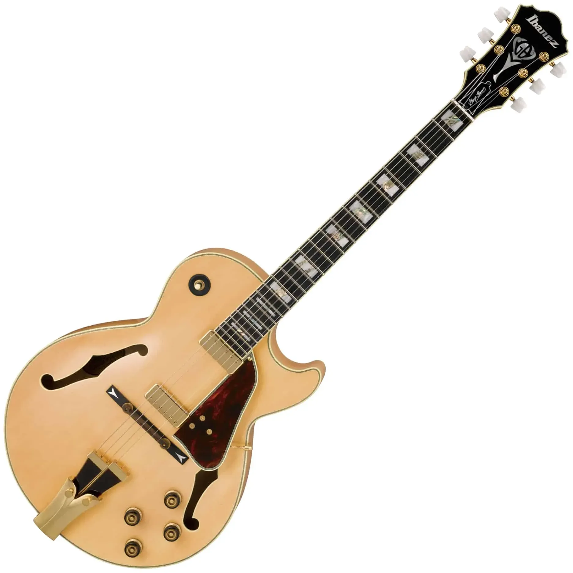 Ibanez GB10-NT George Benson Hollowbody Gitarre Natural