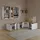 livinity® Wohnwand Piave, Weiß, 3 Teile