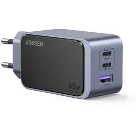 UGREEN Nexode S 65W 3-Port GaN Fast Charger 2x USB-C® 1x USB-A