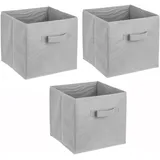 ADOB Aufbewahrungsbox Stoff 31cm grau
