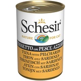 Schesir in Gelee 6 x 140 g - Thunfisch mit Sardine