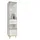 lookway Vitrine AURORA 45 x 40 x 194 cm Weiß