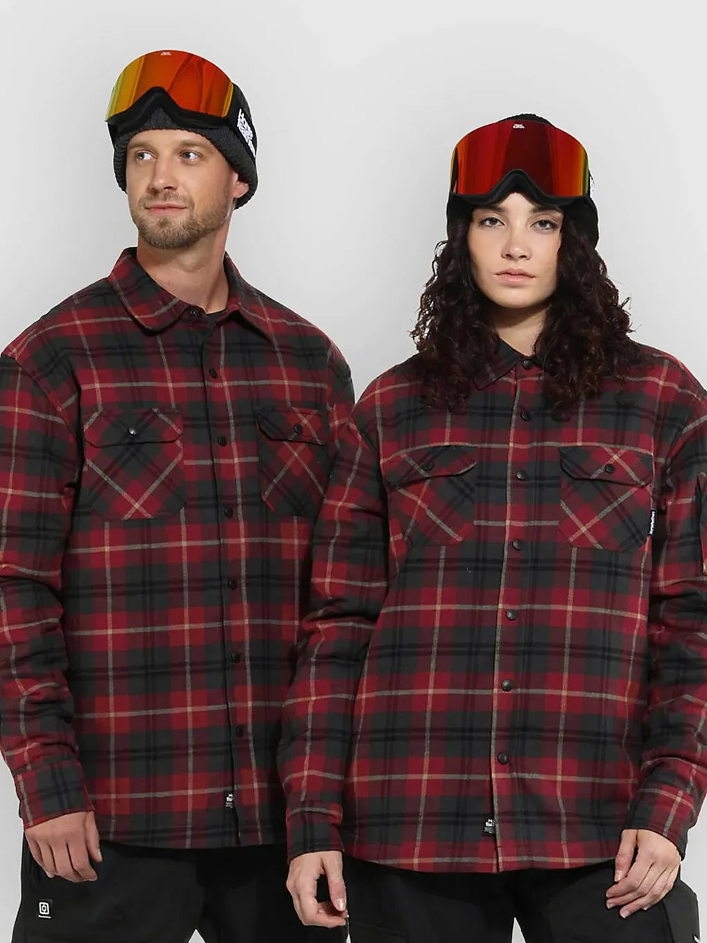 Horsefeathers Dough Insulated Hemd redwood Gr. M