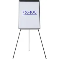 Niceday Niceday, Präsentationstafel, Flipchart Universal Schwarz Höhenverstellbar 112-205cm (75