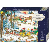 Korsch Verlag Puzzle-Adventskalender Weihnachtsumzug