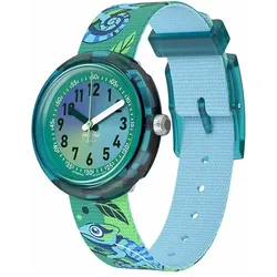 Flik Flak Kinderuhr 2501 FLIK FLAK FRIENDS FUR-EVER FPNP161 - grün