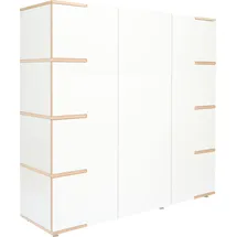 Tojo Mehrzweckschrank TOJO "stau", weiß, B:150cm H:145cm T:40cm, MDF, Schränke