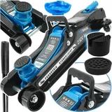 Wagenheber 2,5T Rangierwagenheber Hydraulisch KFZ Autoheber 80-360 mm 2x Gummi