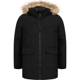 adidas Hooded Fur Parka Black L