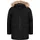adidas Hooded Fur Parka Black L