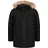 adidas Hooded Fur Parka Black L