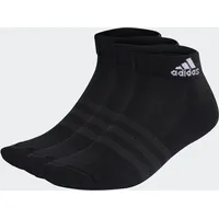 adidas Cushioned Sportswear Ankle 3er Pack Black / White 43-45