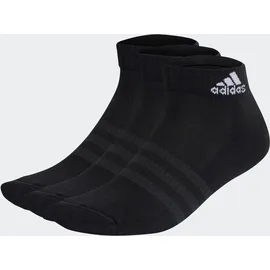 adidas Cushioned Sportswear Ankle 3er Pack Black / White 43-45