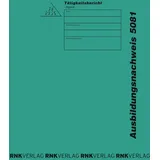 RNK Schnellhefter für Berichtsblock leer grün
