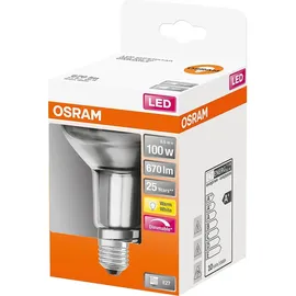 Osram LED Leuchtmittel Star R80 100 E27 8,5 W warmweiß, dimmbar,