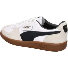 Puma Palermo Lth Jr Damen Weite M Weiß/Vapor Gray/Gum 37