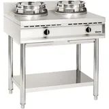 Bartscher Wok-Herd, 2 Brenner