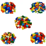 LEGO® LEGO® DUPLO Bausteine gemischt - Starter Set - NEU - 50 Stück 2x2 + 50 Stück 2x4 Spielbausteine, (Creativ-Set, 50 St), Made in Europe bunt