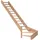 DOLLE Raumspartreppe Paris 1⁄4 gewendelt  Buche