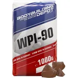 Bodybuilding Depot Whey Isolat 1000 g Papiertüte, Schoko intensiv