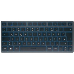 Cherry CHERRY Tastatur KW 7100 Mini BT slate blue Tastatur