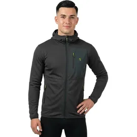Karpos Antermoia Hoodie Fleece Schwarz/Woodland Gray L