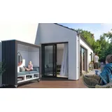 Holz Terrassenlounge Hyggekrog 179 x 67 x 183 cm – Terrassenlounge aus Kiefer/Fichte – gemütliche Loungemöbel – Gartensofa zum entspannen